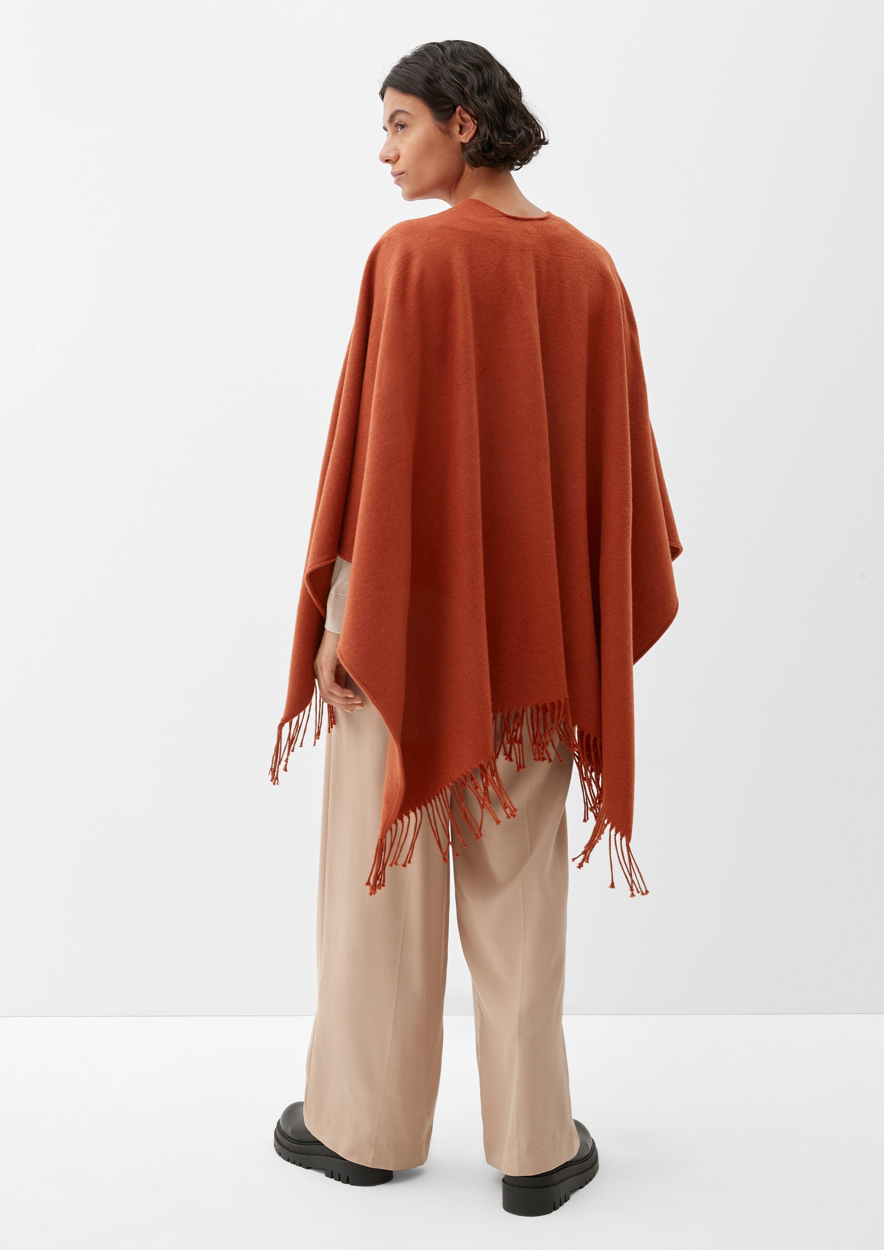 Poncho aus Viskosemix  2121039-2900