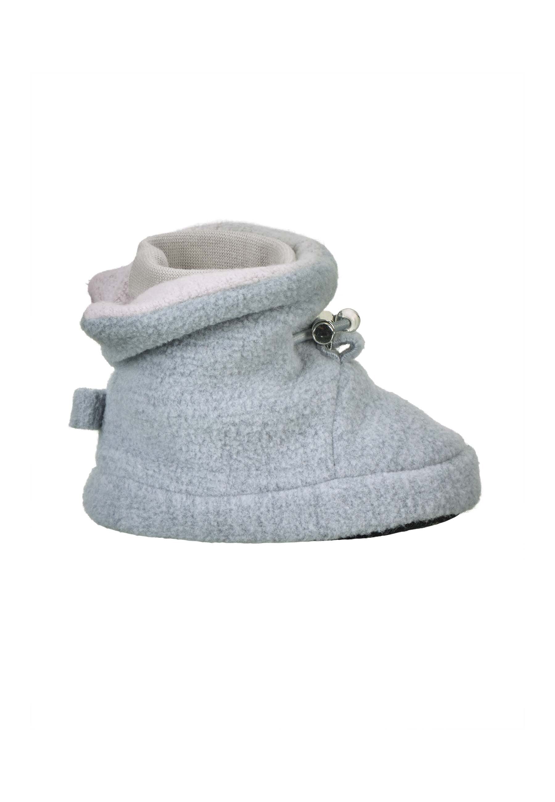Baby-Stiefel aus Microfleece melange (recycelt)
