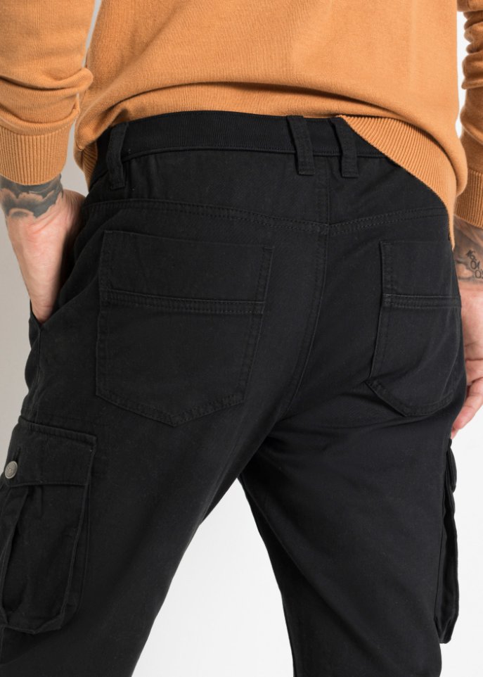 Regular Fit Cargohose, Straight
