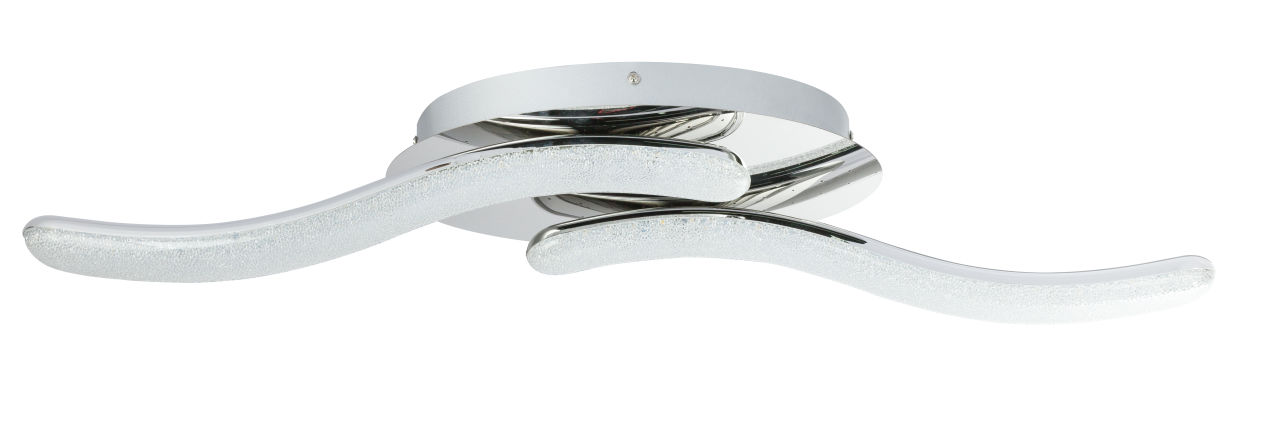 Globo Lighting - NABRO - Deckenleuchte Metall verchromt, LED
