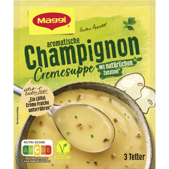 Maggi Guten Appetit Champignon Creme Suppe ergibt 750ML