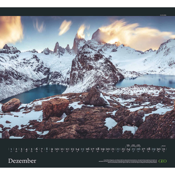 GEO KLASSIKER: TRAUMPFADE 2024 - WAND-KALENDER - Kalender