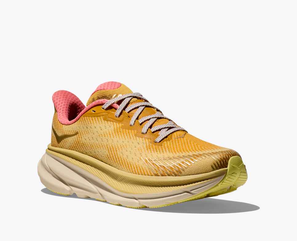 Stealth/Tech Clifton 9 GORE-TEX Varsity Yellow / Vanilla