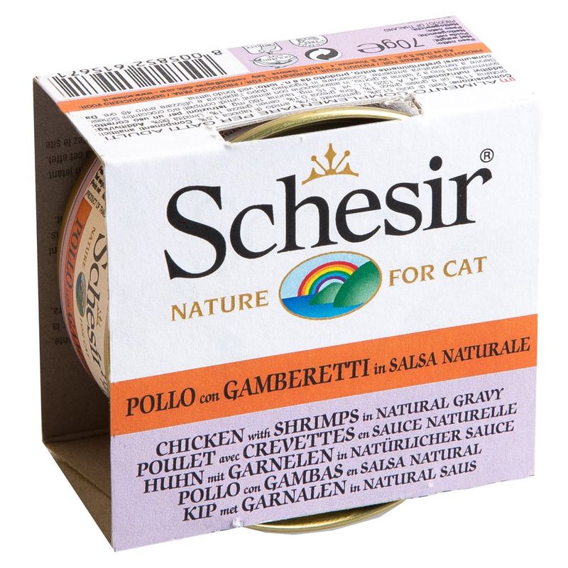 24 x 70 g Schesir in natürlicher Sauce % bei bitiba.de