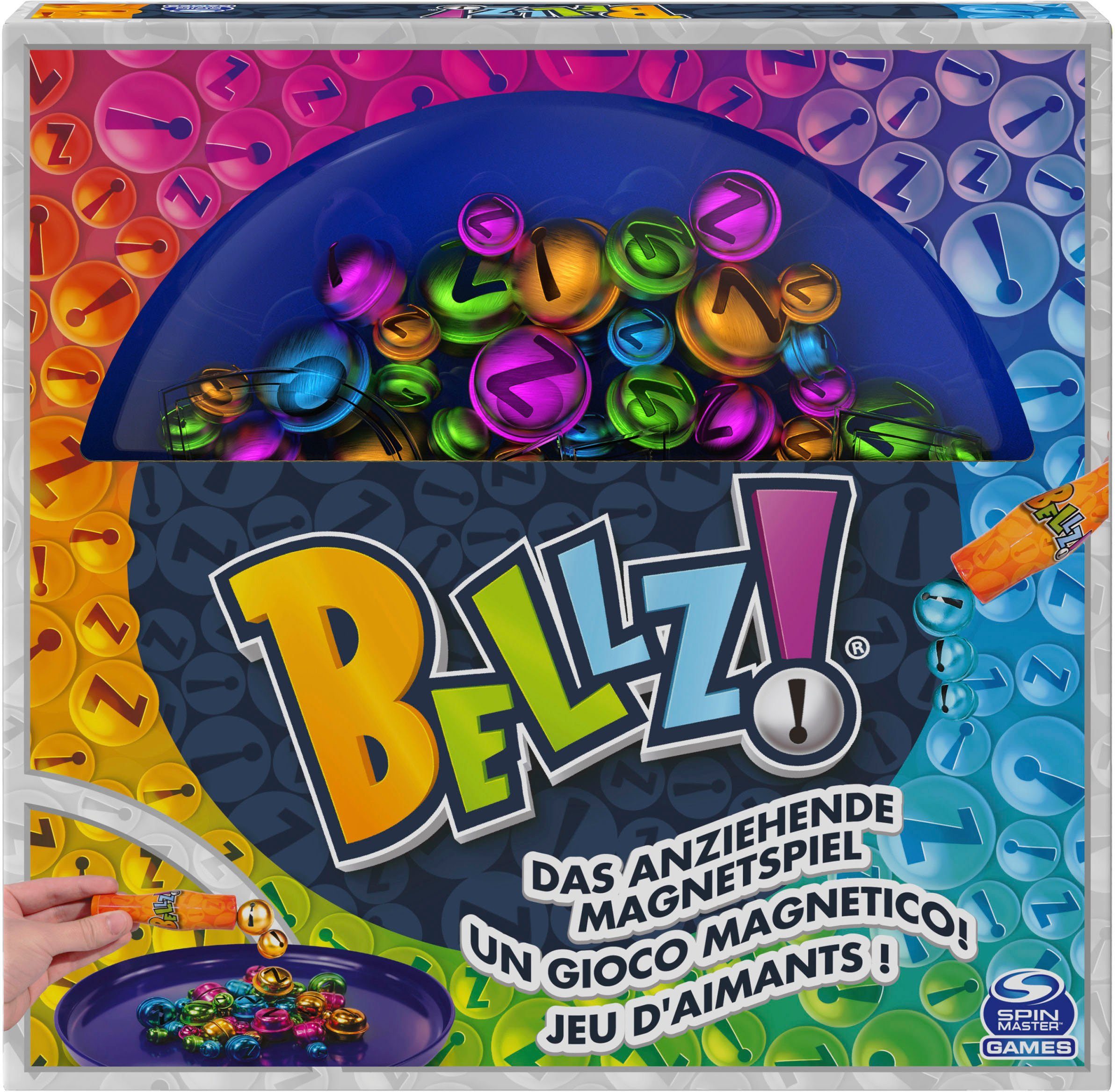 Spin Master Spiel, Familienspiel Spin Master Games, Bellz!