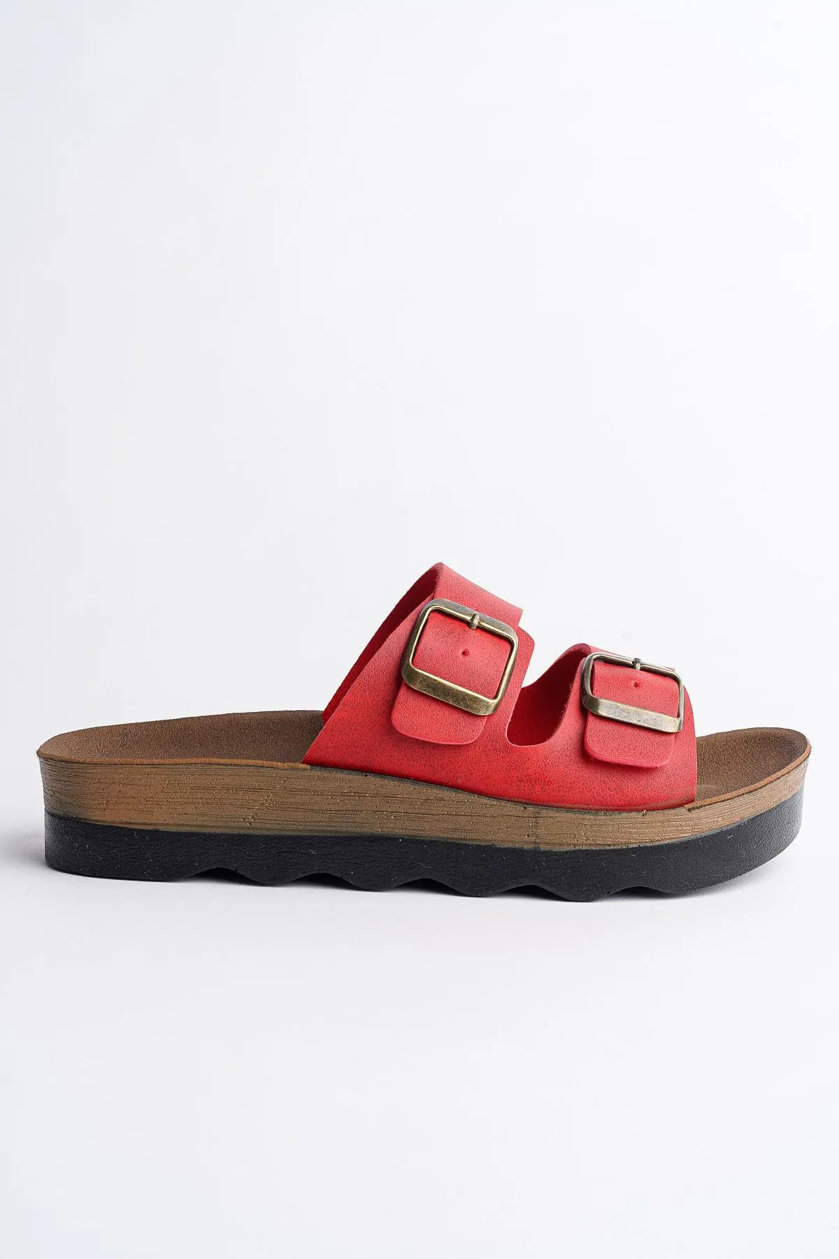 MUGGO  Rehda garantiert zwei Schnallen, bequeme Sohle, verstellbare Unisex-Hausschuhe