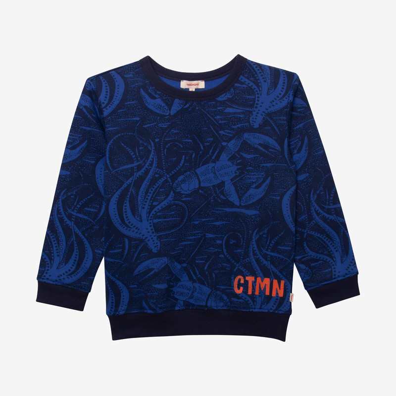 Sweat garçon camo marin bleu Catimini