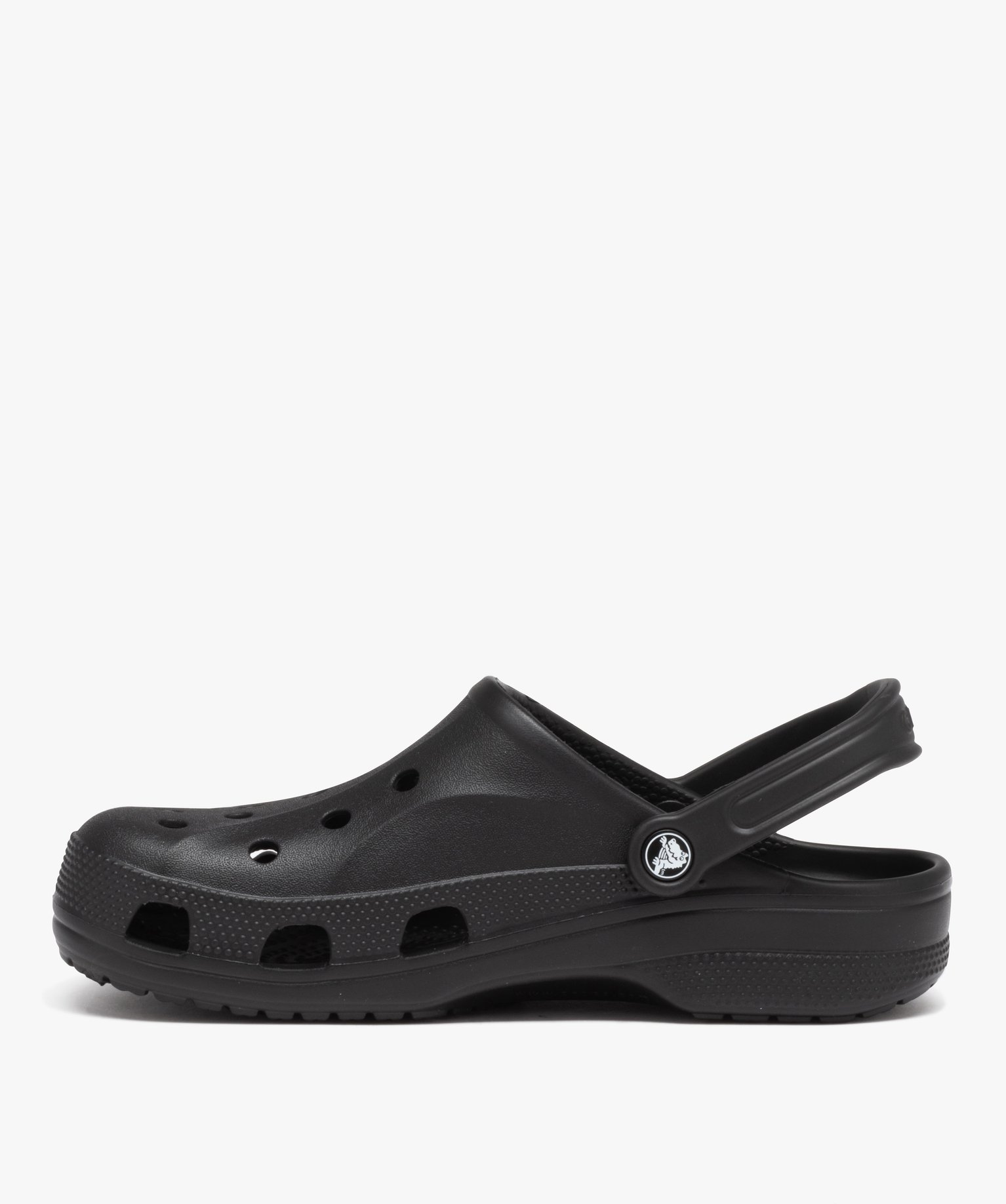 Sabots souples femme unis dessus perforé - Crocs noir | GEMO