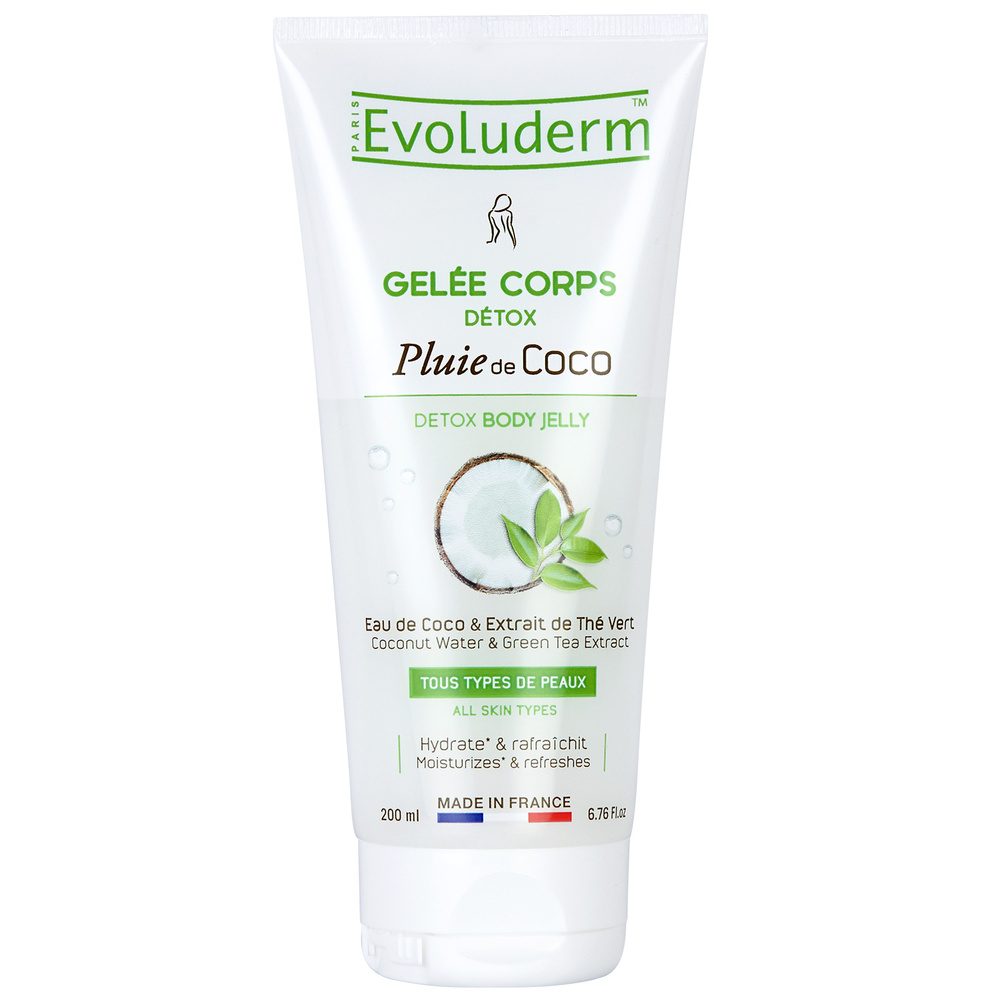 evoluderm Pluie de Coco Gelée Corps Détox - 200 ml