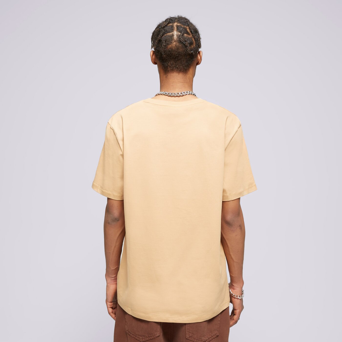 TIMBERLAND T-SHIRT SMALL LOGO PRINT TEE Braun