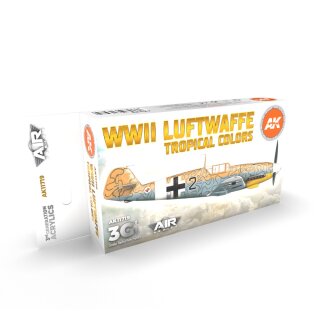 WWII Luftwaffe Tropical Colors