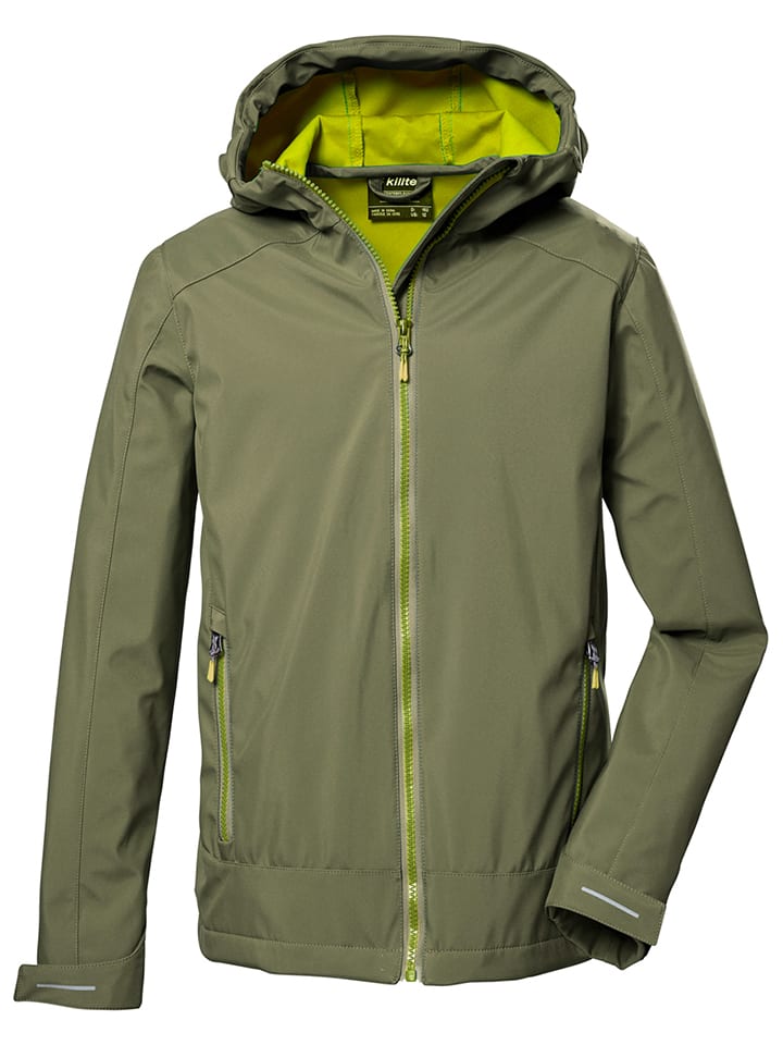 Killtec Softshelljacke  in Khaki günstig kaufen