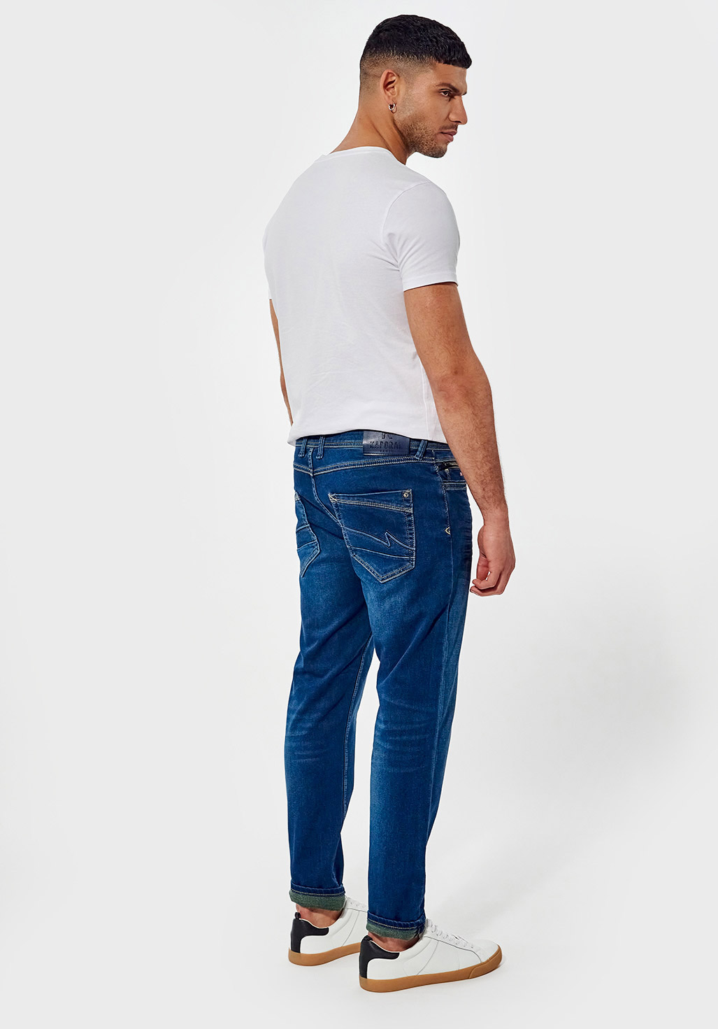 APEX  Jean slim bleu Homme délavé