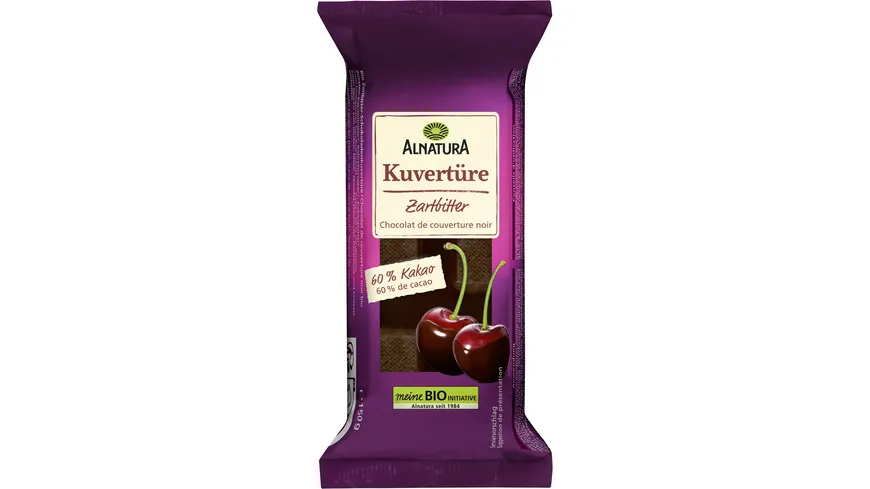 Alnatura Bio Kuvertüre Zartbitter 150 g