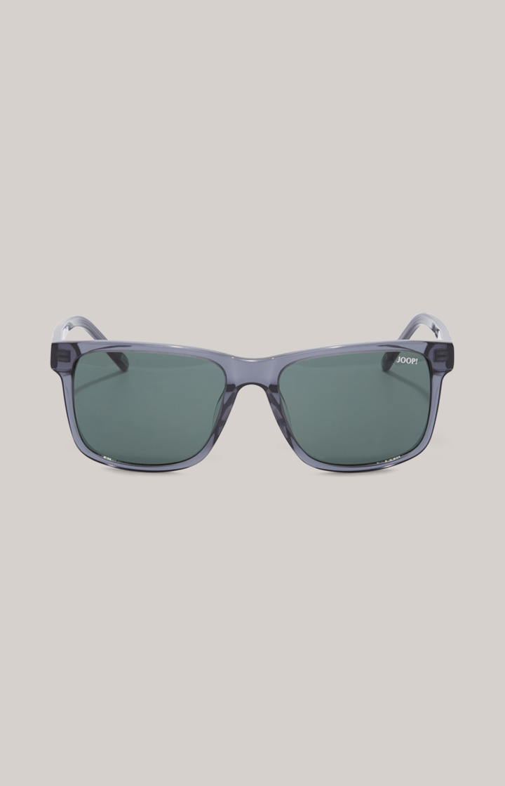 Sonnenbrille in Grau/Grün
