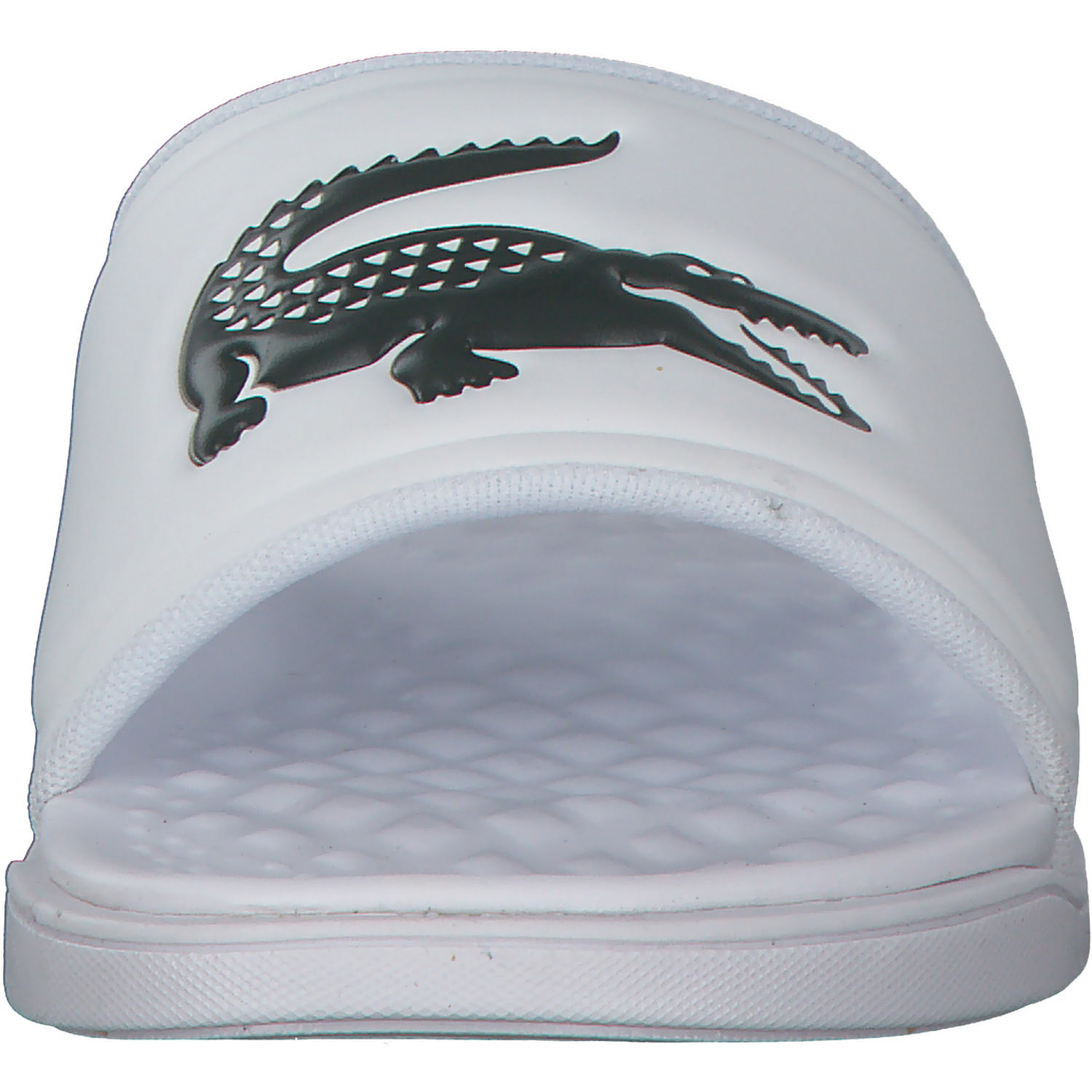 Lacoste Croco Dualisate 43CFA0040, Pantoletten & Badeschuhe, Weiß