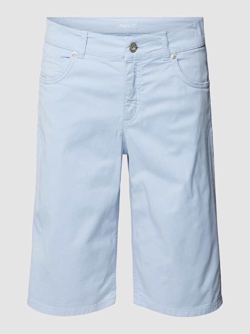 Bermudas im 5-Pocket-Design in hellblau