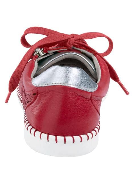 Schnürschuh mit zusätzlichem Reißverschluss