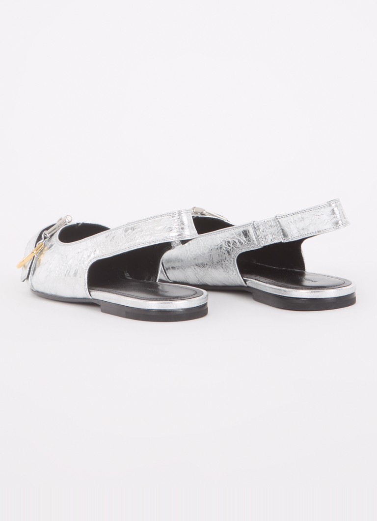 Tocuri Givenchy Voyou din piele de miel cu finisaj metalic