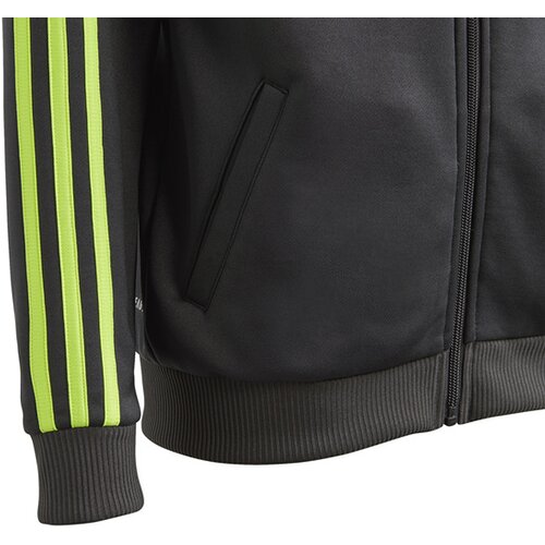 KINDER KAPUZENSWEAT TRAIN ESSENTIALS AEROREADY 3-STREIFEN REGULAR-FIT