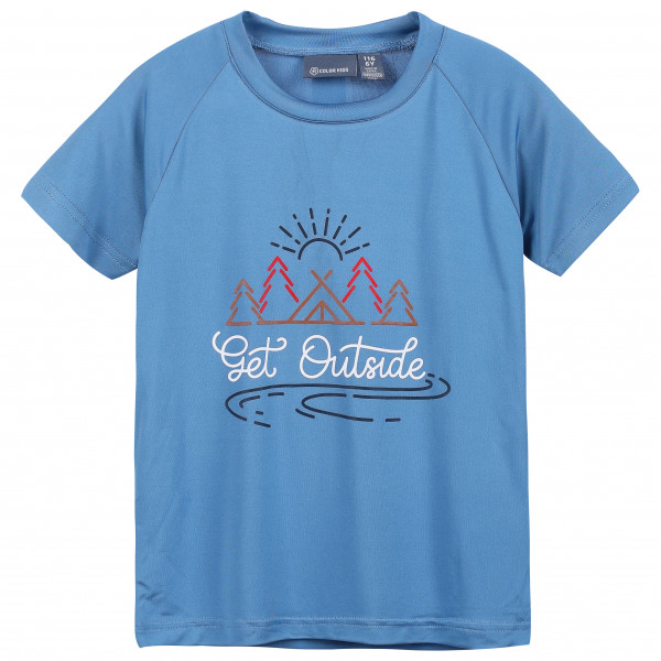 Color Kids - Kid's T-Shirt with Print S/S - Funktionsshirt