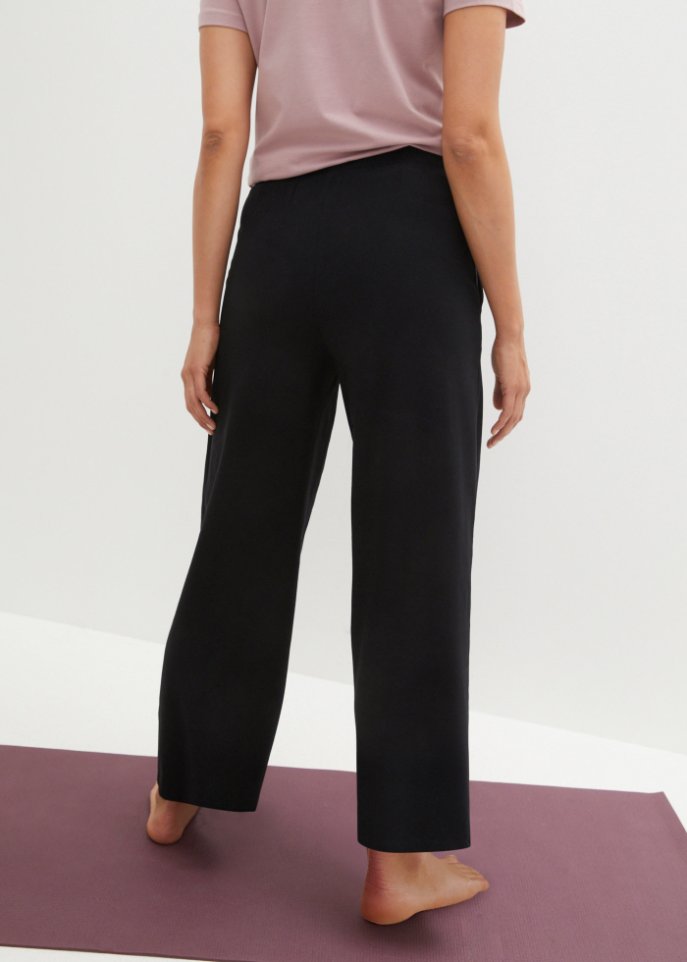 Shirthose mit Komfortbund, weites Bein