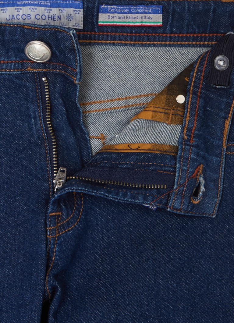 Blugi skinny Jacob Cohen Bard, închis la culoare