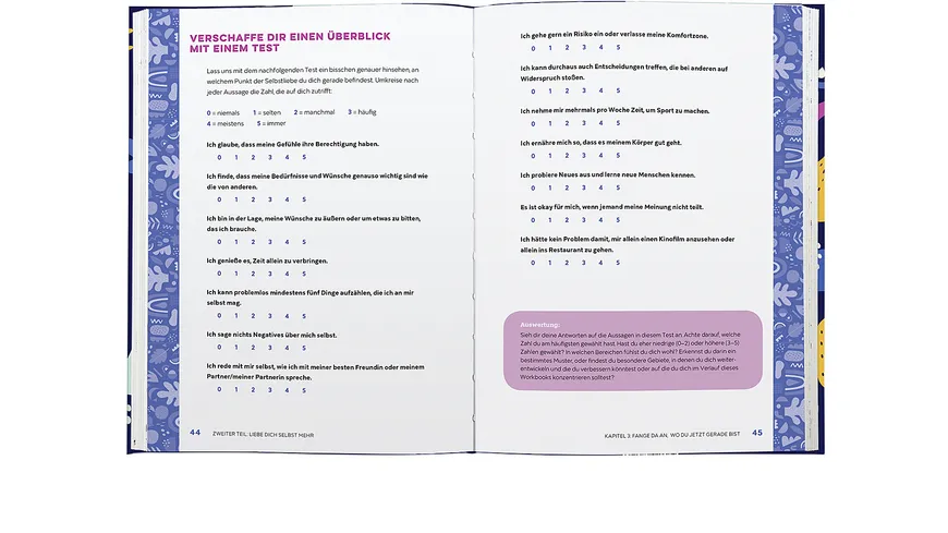 Selbstliebe Workbook für Frauen