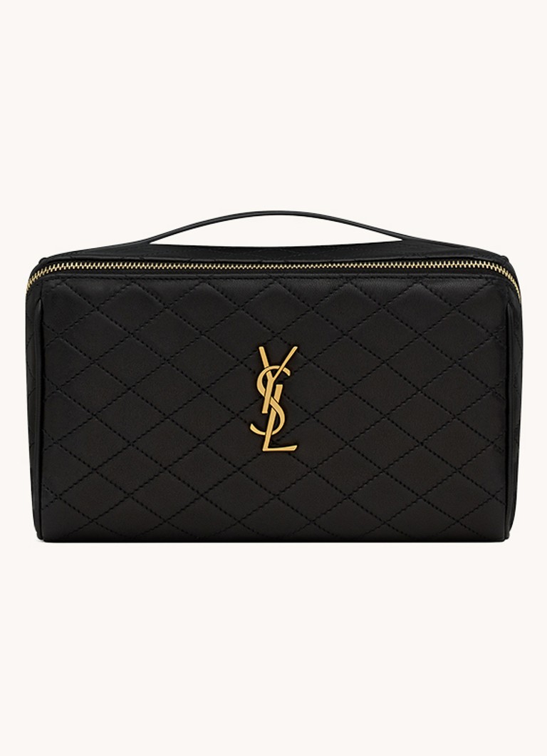 Saint Laurent  Gaby Vanity toilettas van quilted lamsleer