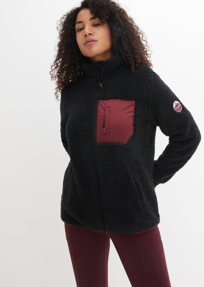 Teddy-Fleecejacke