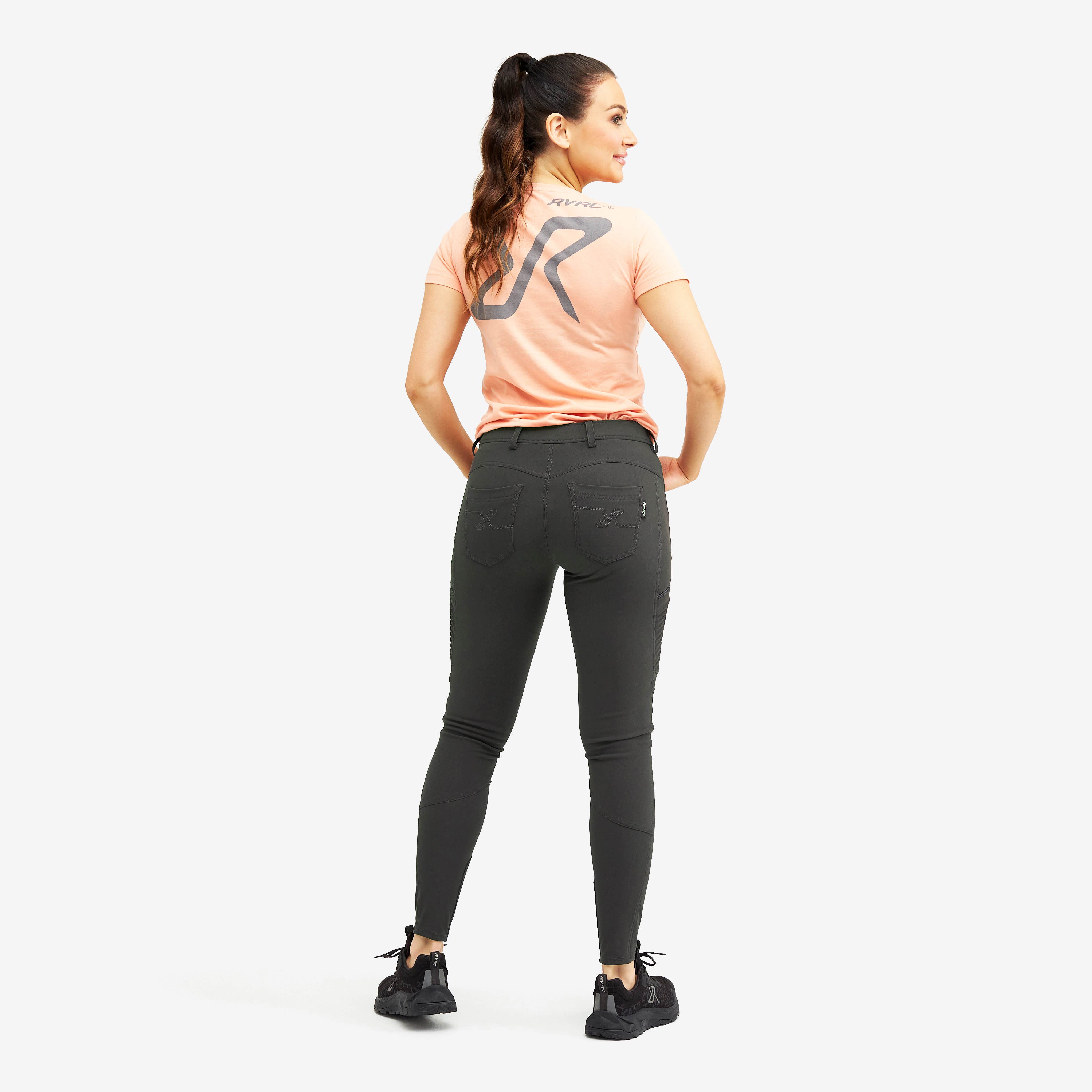 Pusher Outdoor Jeans Femme Anthracite