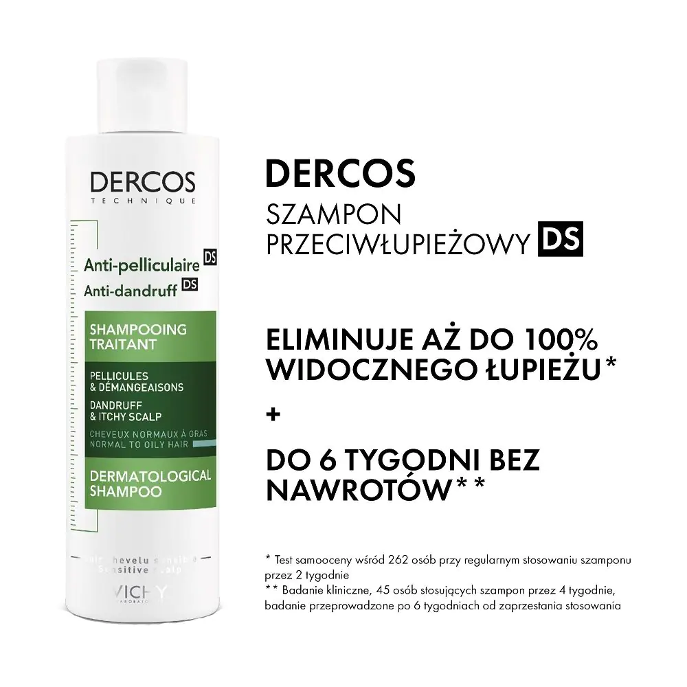 Vichy Dercos šampon protiv peruti za masnu kosu