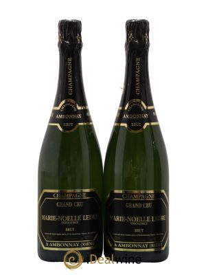 Champagne Brut Grand Cru Marie-Noelle Ledru  - Lot de 2 Bouteilles
