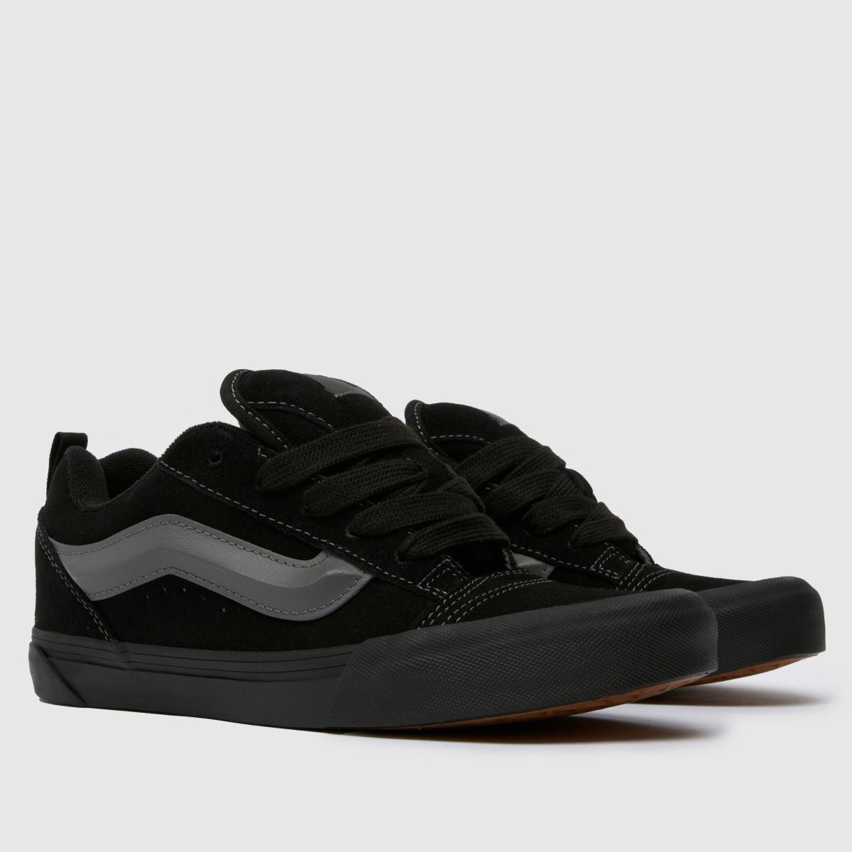 Vans fekete KNU Skool Ifjúsági edzőcipő