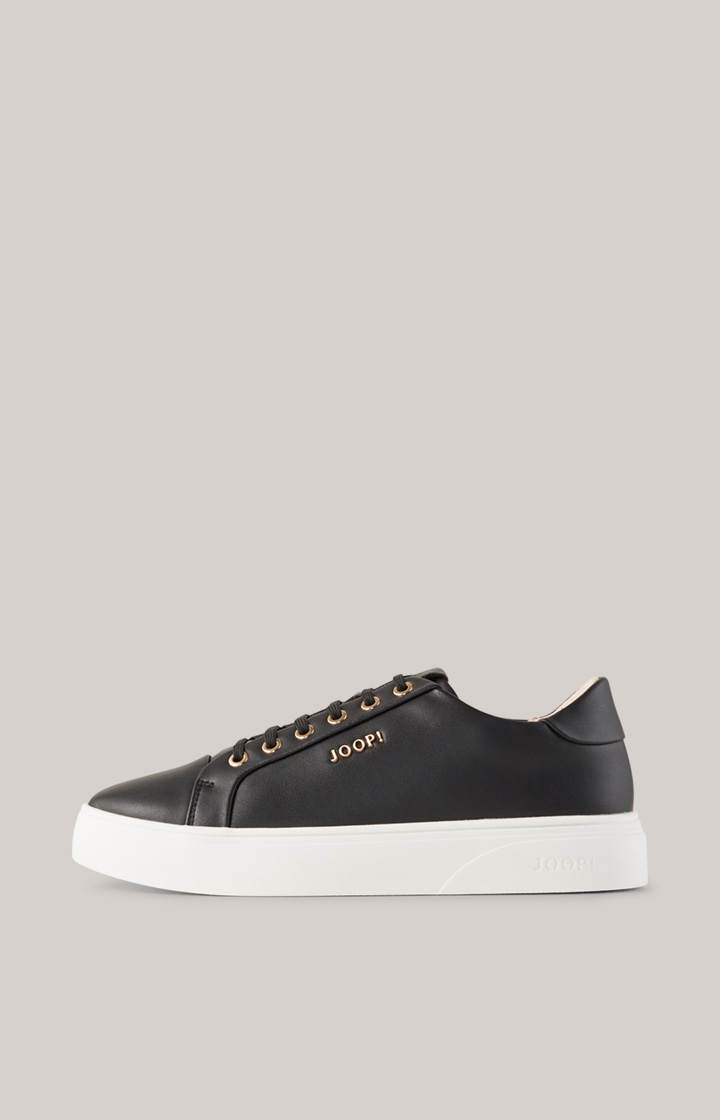 Leder-Sneaker Tinta New Daphne in Schwarz