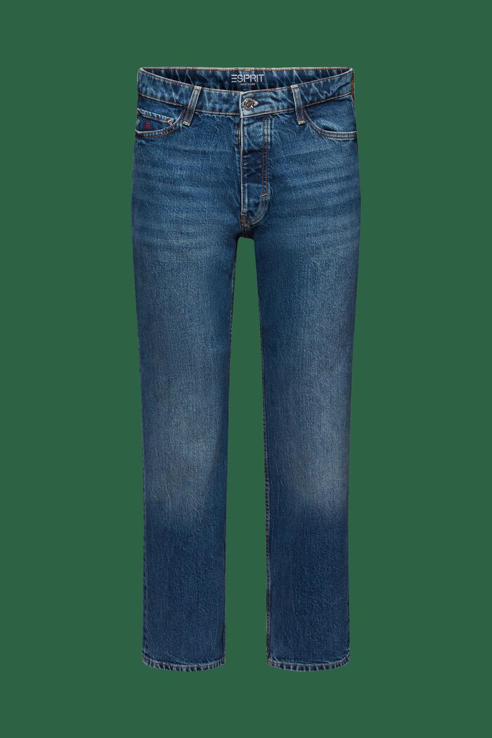 Lockere Retro-Jeans mit mittlerer Bundhöhe