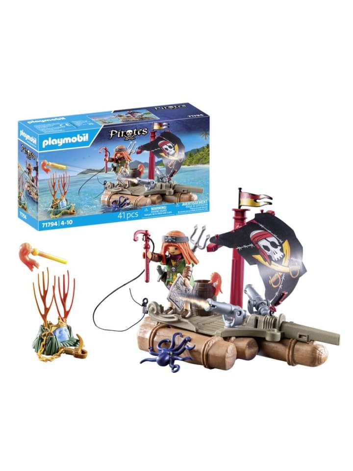 Playmobil Spielfiguren Set Schatzbergung auf Piratenfloss, 4-10 Jahre günstig kaufen onesize