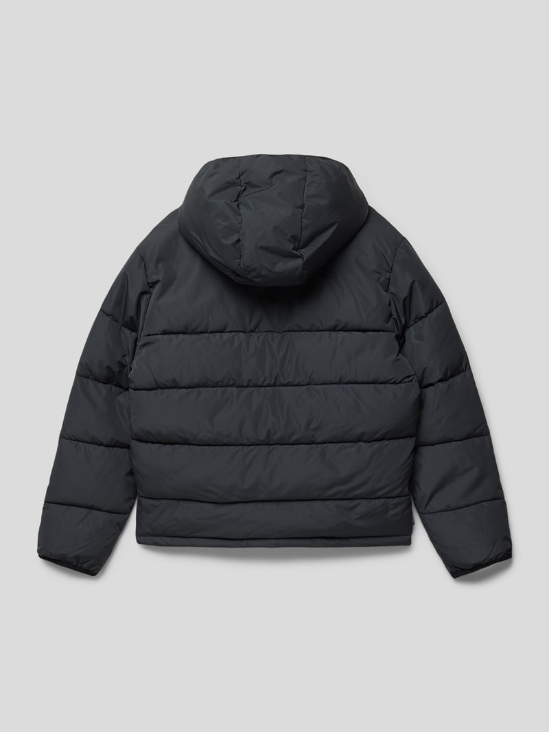 Steppjacke mit Reißverschlusstaschen Modell 'PUFFA CLASSIC YOUTH' in schwarz