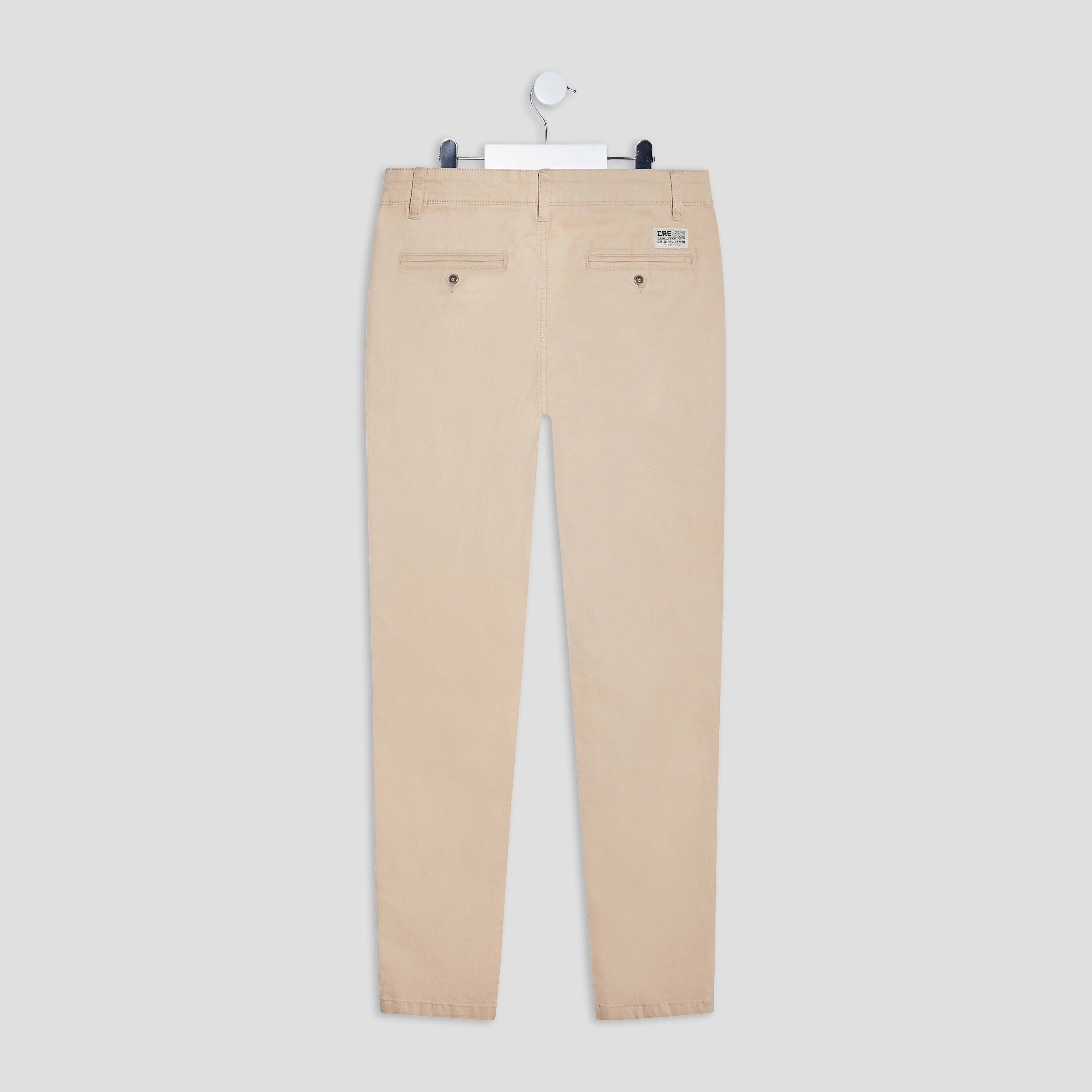 Pantalon en coton droit Creeks sable homme | La Halle