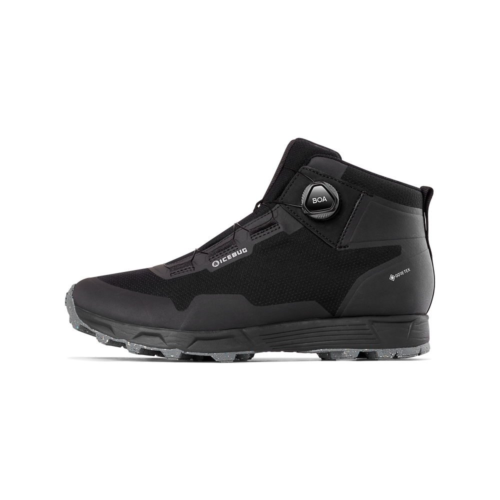 Icebug Rover Mid Mens RB9X GTX SlateGrey D5457-0A / schwarz