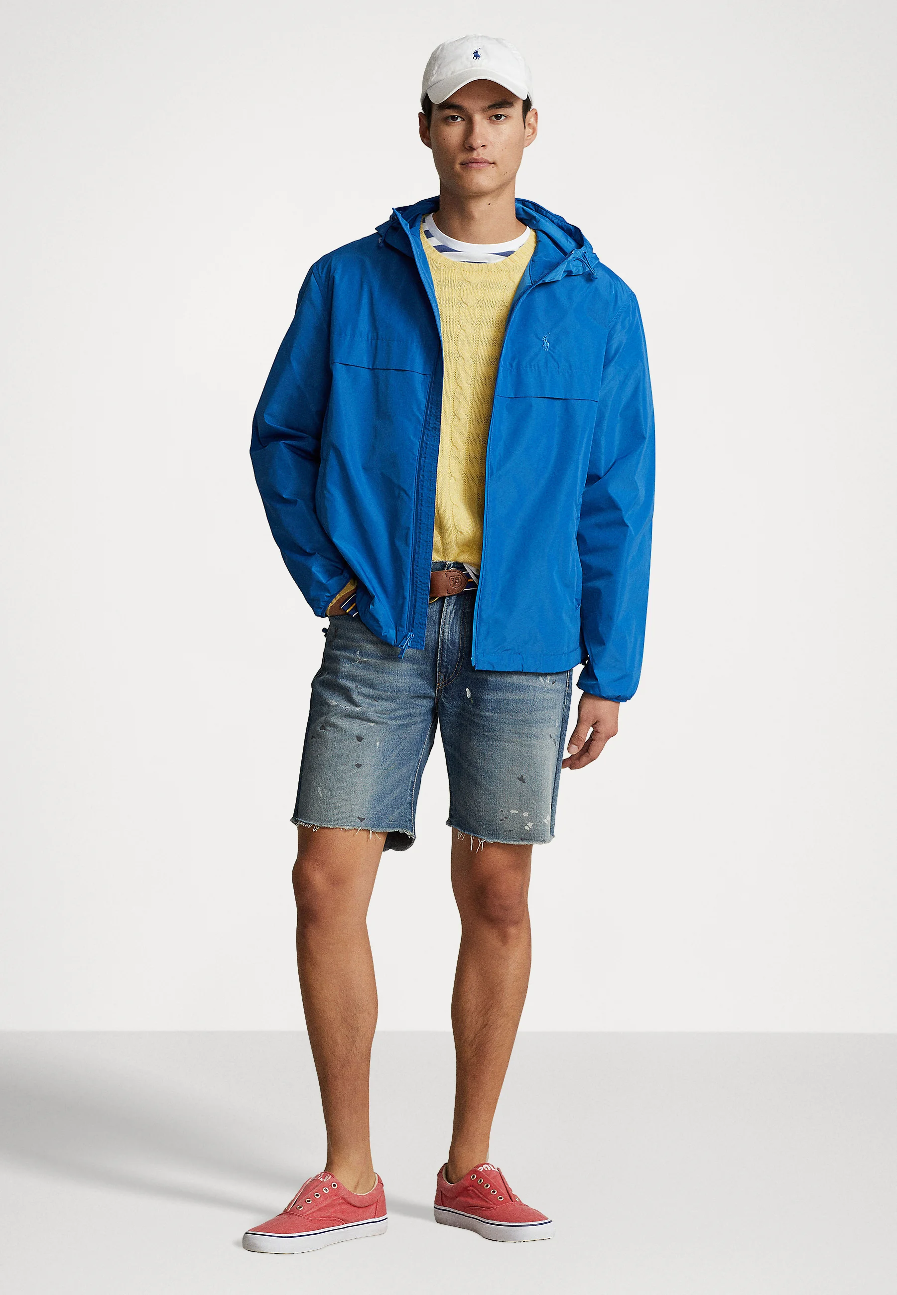 Chaqueta cortavientos ligera con forro de Polo Ralph Lauren