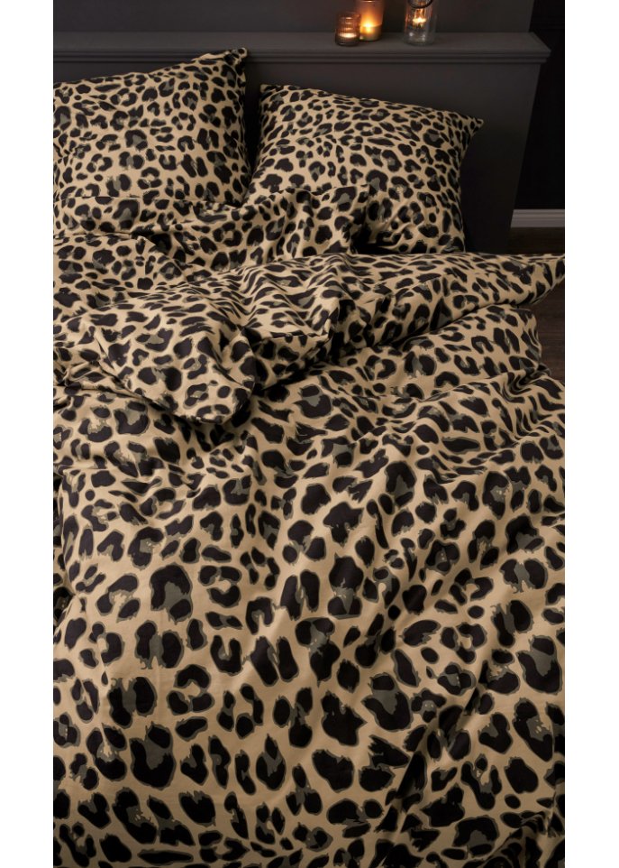 Bettwäsche mit Leoparden Design