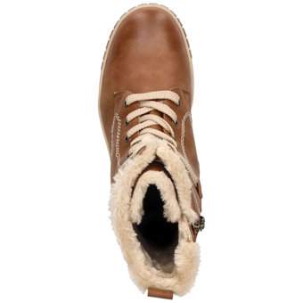 Relife Schnürstiefelette in braun