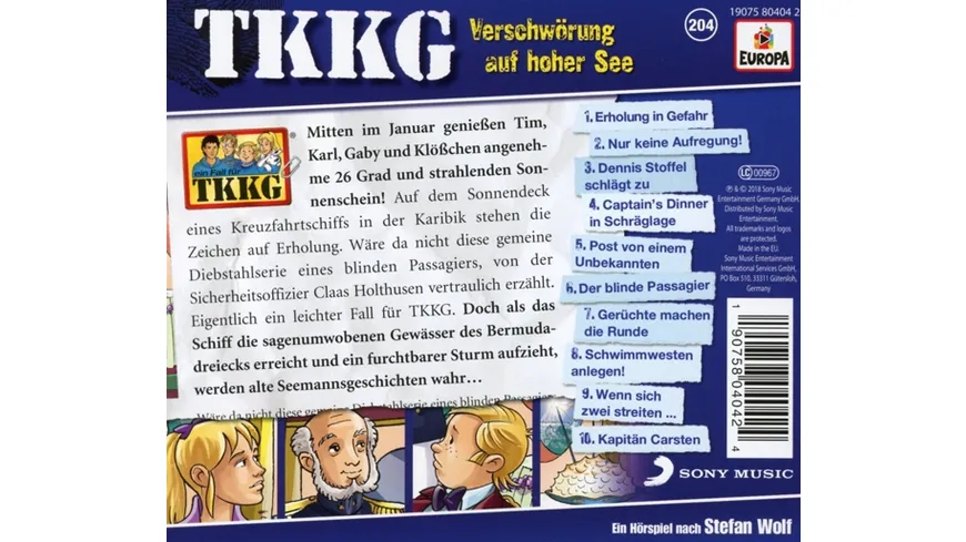204/Verschwörung auf hoher See