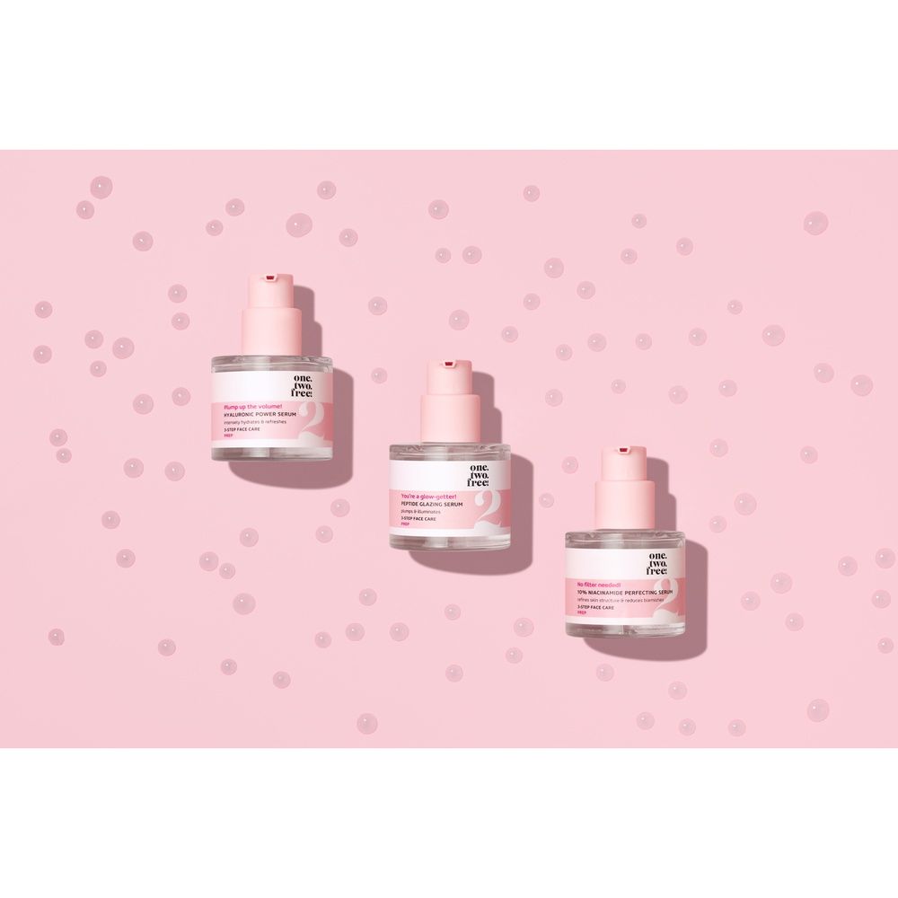 one.two.free! PEPTIDE GLAZING SERUM Sérum visage