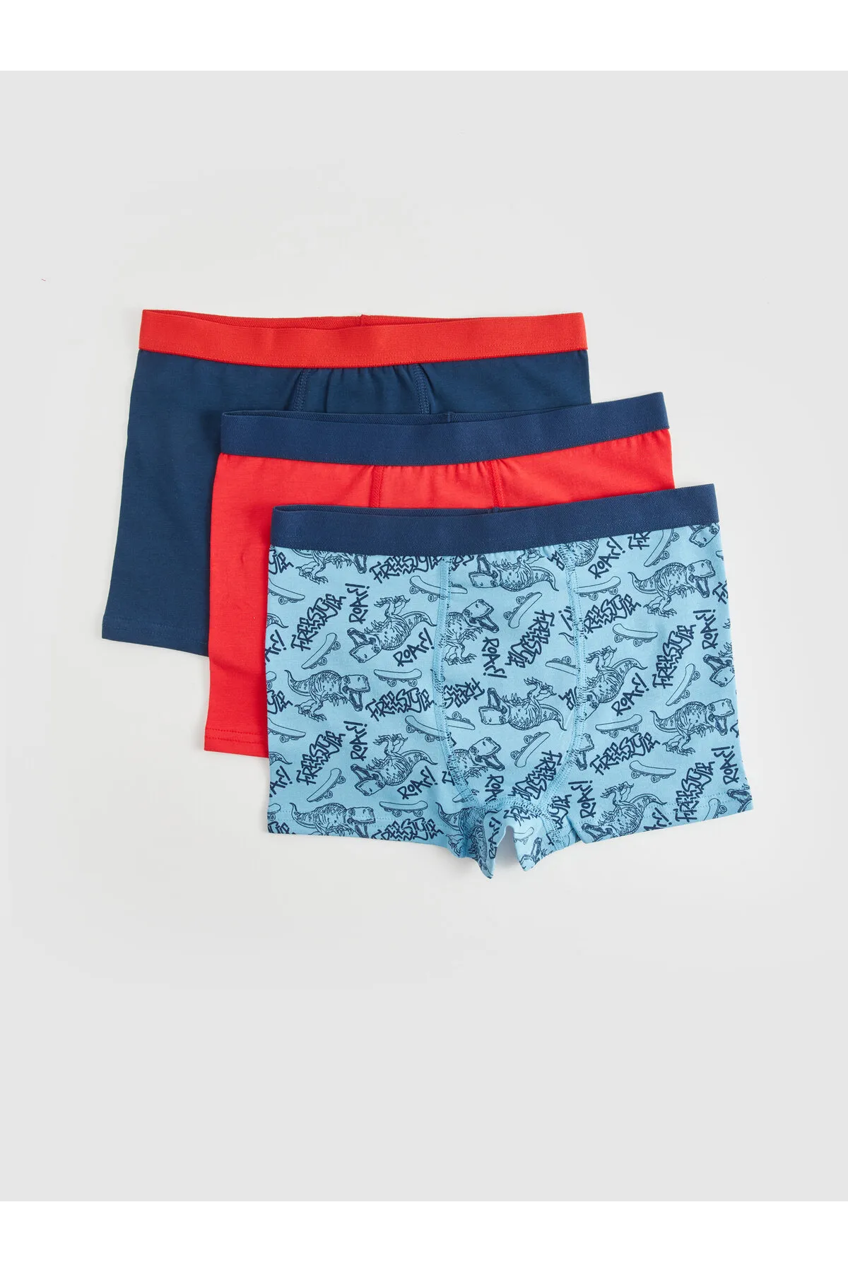 LC Waikiki  Bedrucktes Boxer-Set für Jungen im 3er-Set