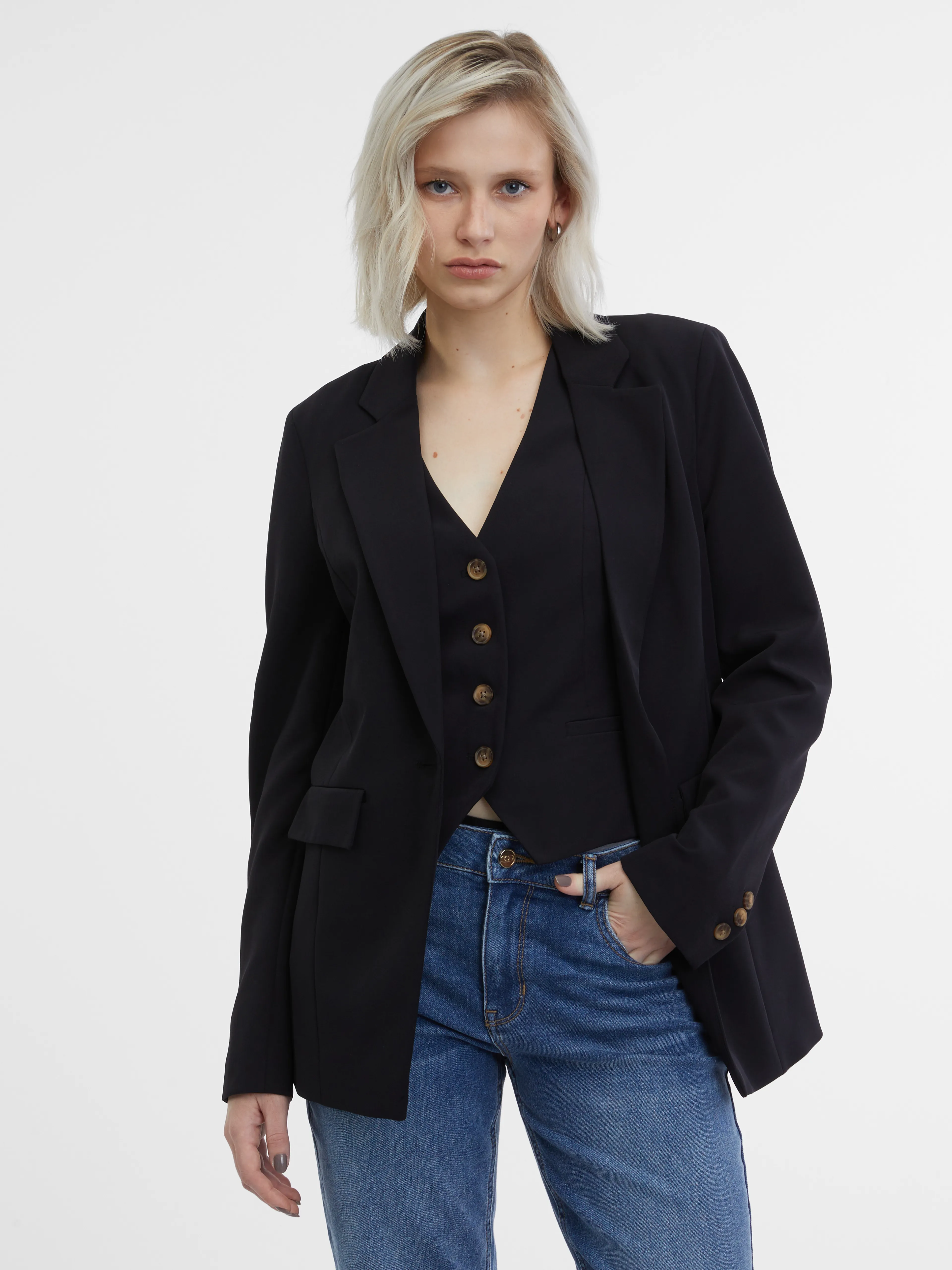 Schwarze Damenjacke ORSAY
