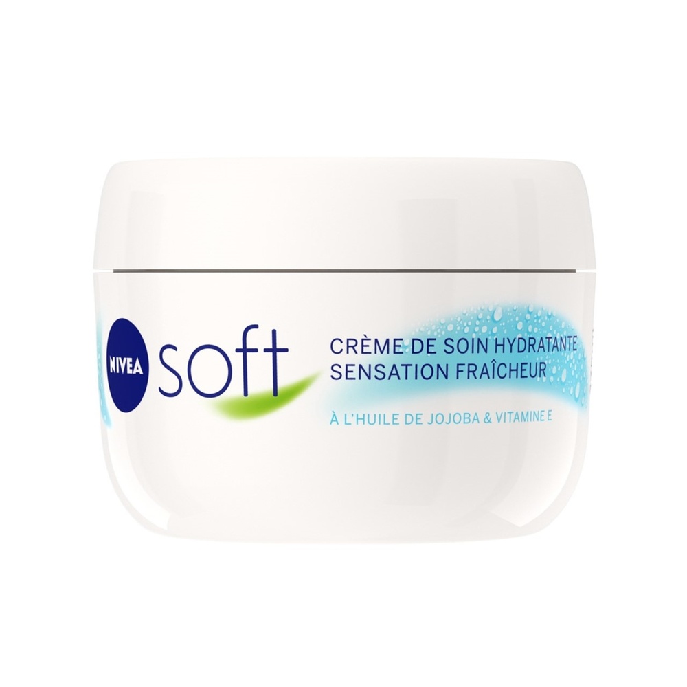 nivea SOFT Crème de soin multi-usage visage corps et mains hydratante Multi-usage Hydratante