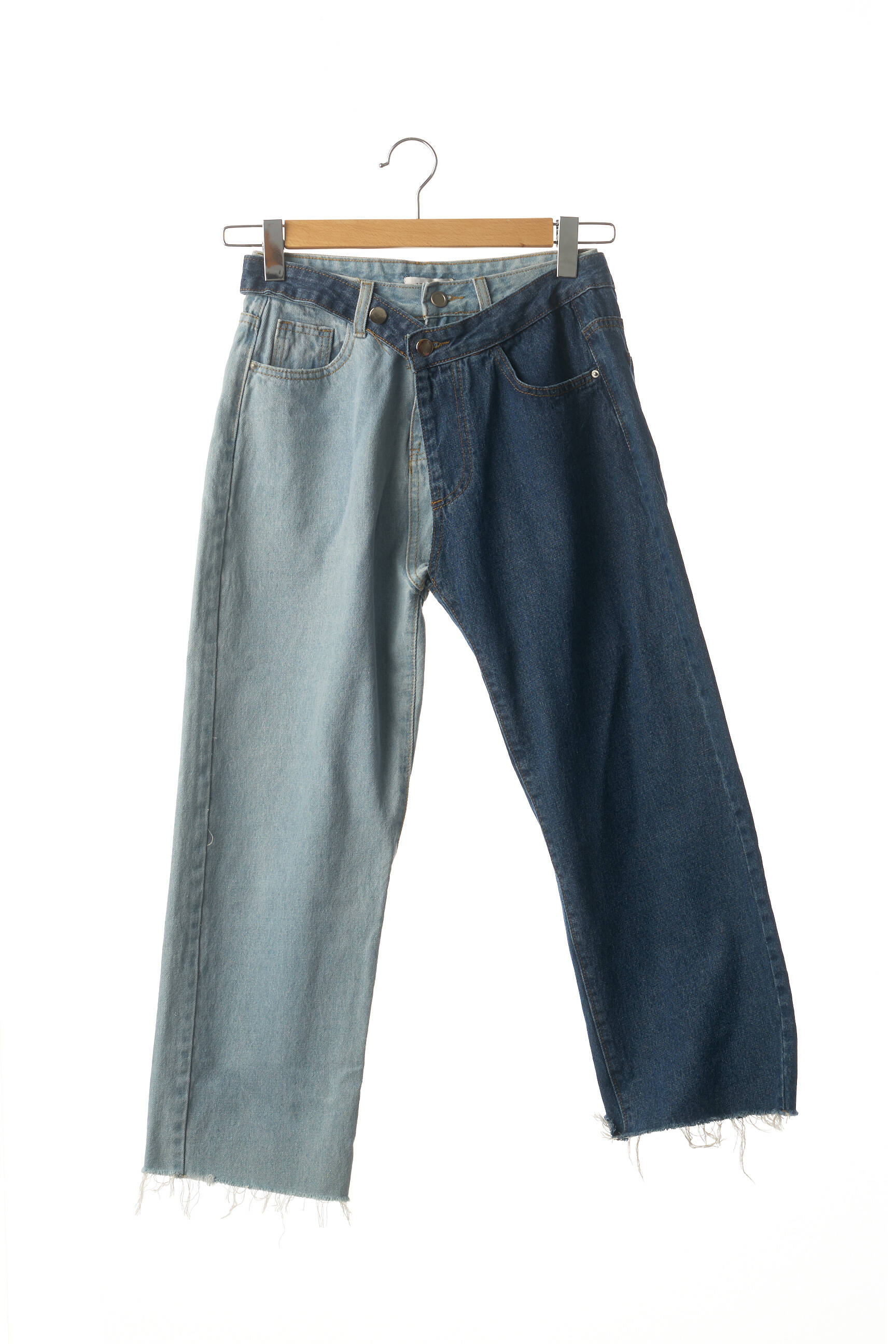 Armani Jeans Coupe Droite Femme couleur bleu
