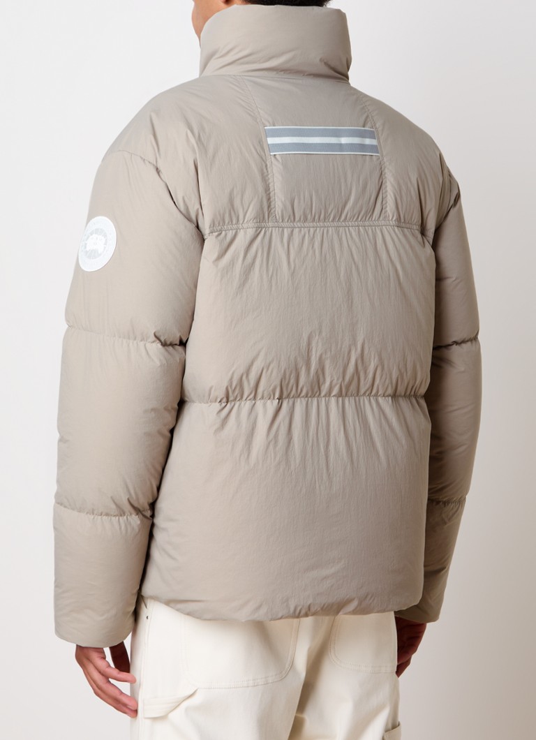 Doudoune Canada Goose Lawrence avec garnissage en duvet et logo